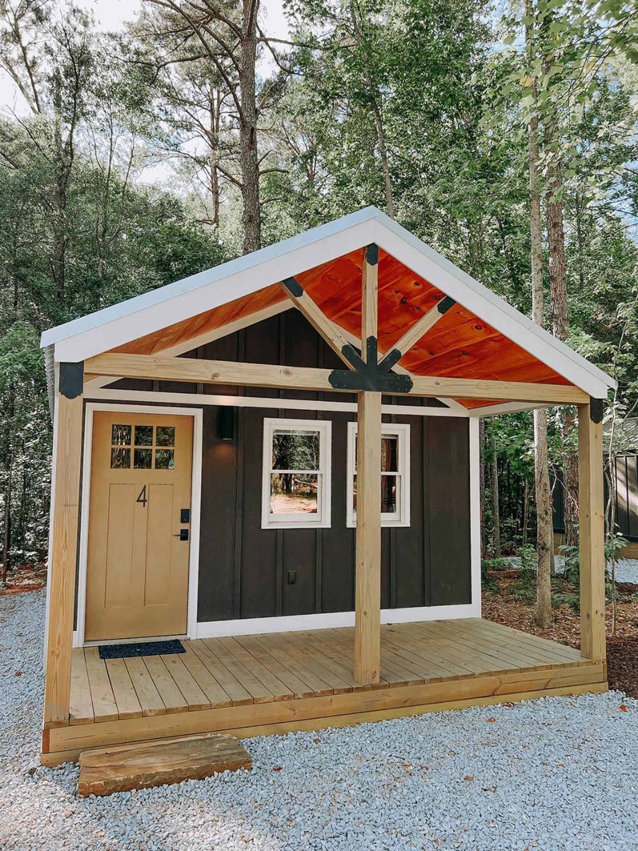 Cabin #4 Studio W Kitchenette Hartwell Bagian luar foto